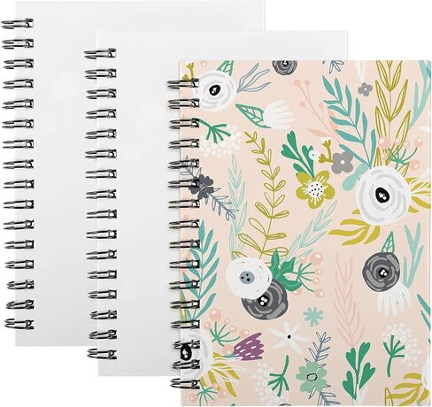Zonon Sublimation Notebooks A5 Spiral Notebooks Hardcover DIY Notebooks Writing Paper Notebooks for School Office Home Travel Supplies, 60 Pages (12 Pcs) in Saudi Arabia