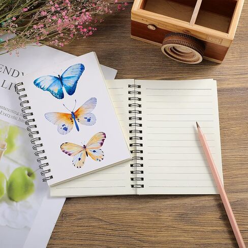 Zonon Sublimation Notebooks A5 Spiral Notebooks Hardcover DIY Notebooks Writing Paper Notebooks for School Office Home Travel Supplies, 60 Pages (12 Pcs) in Saudi Arabia