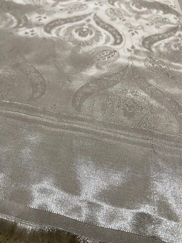 Shiny Saten Authentic Pashmina Shawl - Silky Touch, Gift for Women - Large Shawls and Wraps in Saudi Arabia