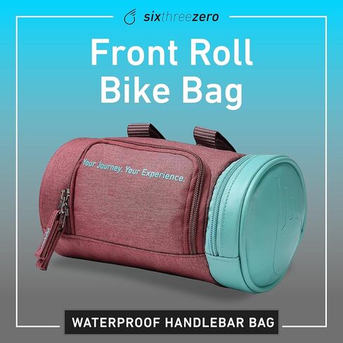 sixthreezero Bike Handlebar Bag, Waterproof Bicycle Front Roll Bag in Kuwait