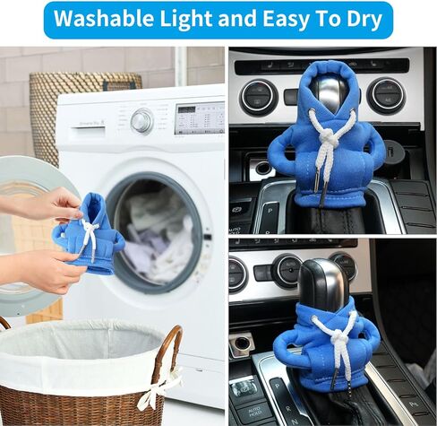 2023 غطاء رأس بمقبض ناقل الحركة الجديد للسيارة، غطاء مقبض ناقل الحركة العالمي، غطاء ناقل الحركة، غطاء رأس لطيف لمقبض ناقل الحركة، ديكور حامي عصا ناقل الحركة (قطعتان. أسود + أحمر) in Kuwait