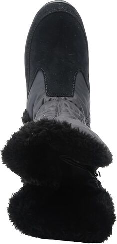 Flexus Spring Step Citywalk Tall Waterproof Winter Boots for Women - Ladies Snow Boots with Cozy Nylon & Faux Fur Lining - Women's Mid-Calf Boots with Zipper Closure in Saudi Arabia