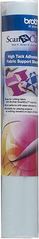 Brother ScanNCut High Tack Fabric Support Sheet CASTBL2, 4 pieces 12" x 12" High Adhesive Sheets for ScanNCut Mats, Use for Cutting Fabric Appliques, Quilting Pieces, Sewing Patterns and More in Saudi Arabia