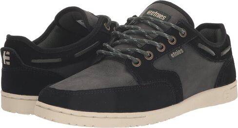 Etnies Men's Dory Skateboarding Shoe Skate, Black/Green/Gold, 9 in Saudi Arabia