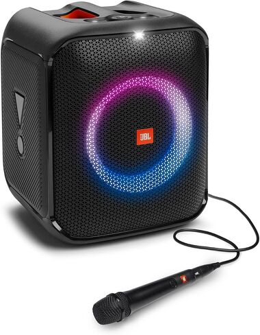 JBL PartyBox Encore Essential Bluetooth Karaoke Party Speaker with PBM100 Wired Mic Bundle in Saudi Arabia