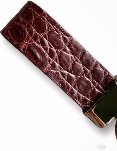 Handmade Crocodile Keychain, Crocodile Keyring, Leather Keyring, Wedding Gifts (Brown) in Saudi Arabia