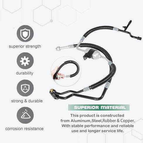 56207 مجموعة خرطوم خط التفريغ والشفط-مجموعة خرطوم المنوع-لفورد F-150 F-250 F-250 SD F-350 F-350 SD Lobo 1998-2003 in Kuwait