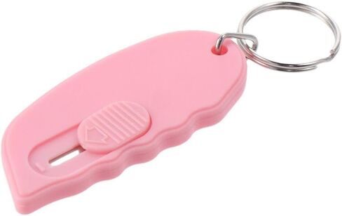 12 Pcs Mini Box Cutter,Safety Retractable Keychain Package Opener Tool for Office in Saudi Arabia