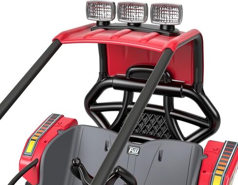 لعبة الركوب باجا تريلستر التي تعمل بالبطارية من باور ويلز، عربة الكثبان الرملية التظاهرية، الجر متعدد التضاريس، لعبة ما قبل المدرسة، مقاعد 2، للأعمار من 3 سنوات فما فوق in Kuwait