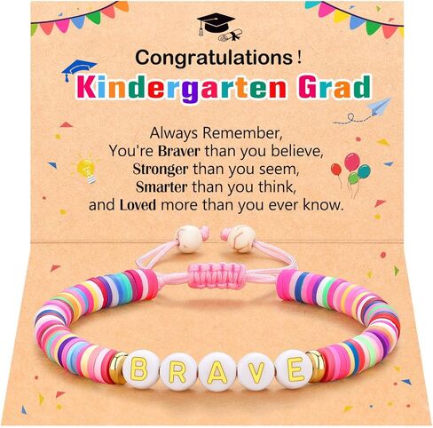 UPROMI مرحلة ما قبل المدرسة/رياض الأطفال/الصف الخامس/الصف الثامن هدايا التخرج للفتيات فئة 2024 سوار التخرج in Kuwait