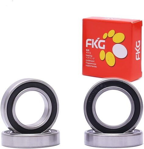 FKG 6905-2RS 25x42x9mm Deep Groove Ball Bearing Double Rubber Seal Bearings Pre-Lubricated 4 Pcs in Saudi Arabia