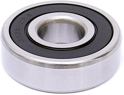 FKG 6303-2RS 17x47x14mm Deep Groove Ball Bearing Double Rubber Seal Bearings Pre-Lubricated 10 Pcs in Saudi Arabia