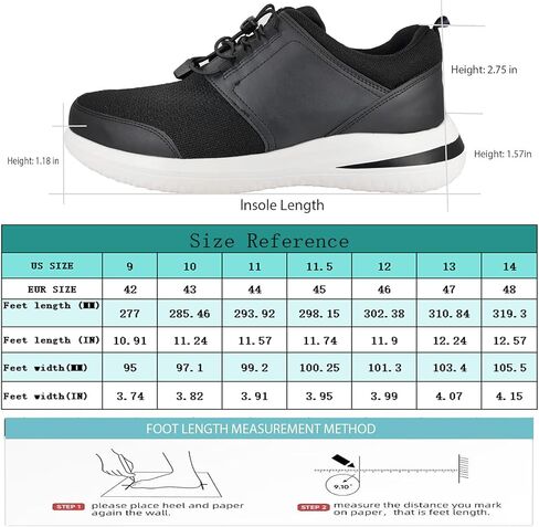 JBTNBX Men's Walking Shoes with Arch Support，with Adjustable Lace Up Comfortable Plantar Fasciitis Orthotic Casual Sneakers for Heel and Foot Pain Relief in Saudi Arabia