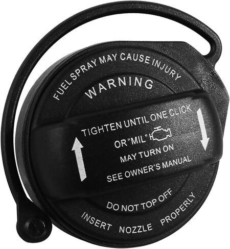 غطاء الغاز، غطاء الوقود 5C0201550T بديل متوافق مع Volkswagen 2011-2020 VW Jetta GTI Golf SportWagen Golf Alltrack Tiguan، لا يزال لـ 2008-2017 Audi A4 A5 A8 S4 S5 S8 Q5 RS5 SQ5 allroad (أسود) in Kuwait