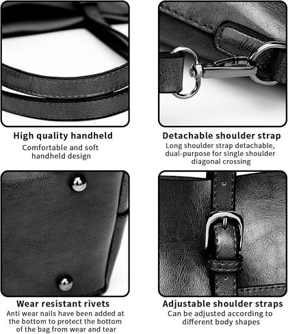 حقيبة يد سيمكات للنساء - حقيبة كروس جلدية بمقبض علوي وحقائب كتف وحقائب يد ذات سعة كبيرة وحقائب حمل للعمل in Kuwait