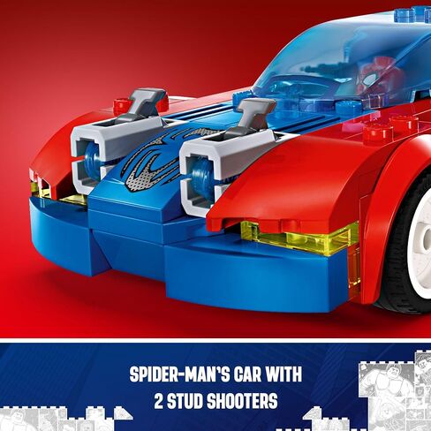 LEGO Marvel Spider-Man Race Car & Venom Green Goblin, Marvel Building Toy for Kids with Ghost-Spider Minifigure and Buildable Race Car Toy, Spider-Man Gift for Boys and Girls Ages 7 and Up, 76279 in Saudi Arabia