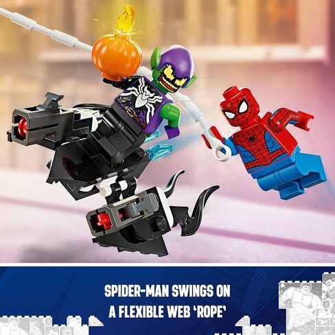 LEGO Marvel Spider-Man Race Car & Venom Green Goblin, Marvel Building Toy for Kids with Ghost-Spider Minifigure and Buildable Race Car Toy, Spider-Man Gift for Boys and Girls Ages 7 and Up, 76279 in Saudi Arabia