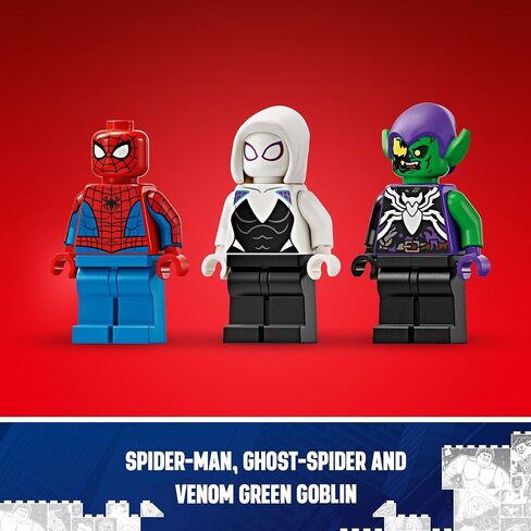 LEGO Marvel Spider-Man Race Car & Venom Green Goblin, Marvel Building Toy for Kids with Ghost-Spider Minifigure and Buildable Race Car Toy, Spider-Man Gift for Boys and Girls Ages 7 and Up, 76279 in Saudi Arabia