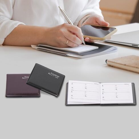 10pcs Mini Phone Book Wallet Pocket Sized Notebook Notepads for Alphabetical Organizer Wallet Notebook Mini Phone Numbers Book Portable Phone Book Telephone Book in Saudi Arabia
