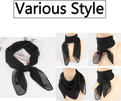 HIYMDOIT 50's Costume Accessories for Women Vintage 1950s Rhinestone Cat Eye Glasses Chiffon Neck Scarf for Cosplay Party in Saudi Arabia