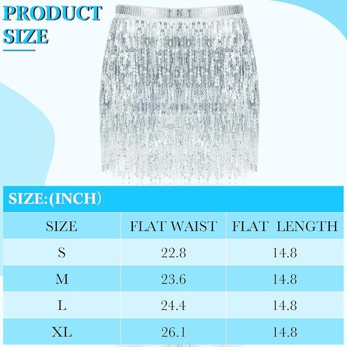 Haysandy 4 Pcs Space Cowgirl Costume for Women Girl Rhinestone Cowgirl Hat Paisley Bandanna Tassel Sequin Skirt Sunglasses in Saudi Arabia