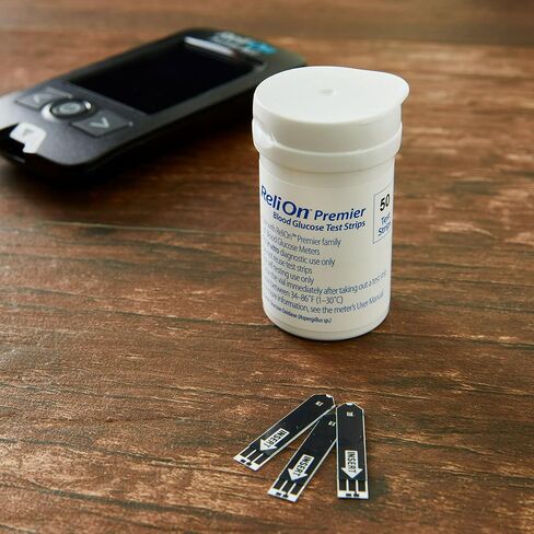 شرائط اختبار Relion Premier، 50 قطعة (1) مع حقيبة أسبوع متجر Fusion Shop (1) in Kuwait