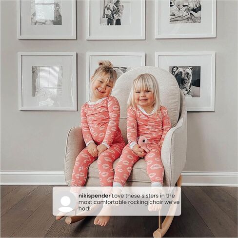 Delta Children Rocker Ella, Stone Grey in Saudi Arabia