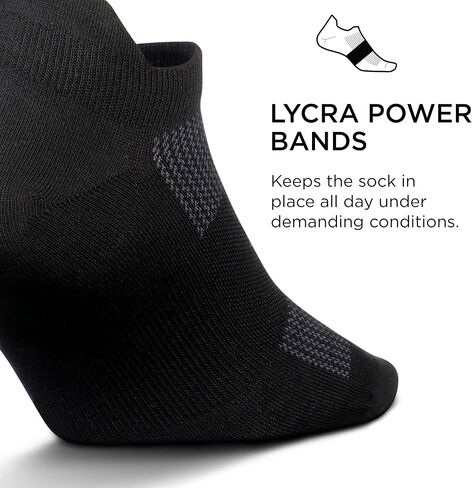 Feetures عالية الأداء وخفيفة الوزن للغاية بدون عرض - جوارب للجري للرجال والنساء - جوارب رياضية للكاحل in Saudi Arabia
