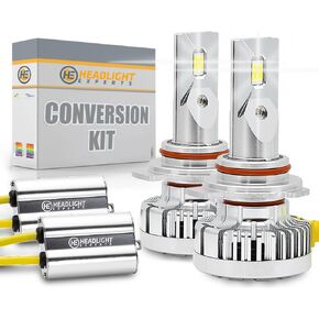 مجموعة مصابيح 9012 لعام 2014 Ford Taurus Plug and Play 6000K 22,000 لومن مع Canbus مدمج خالٍ من الأخطاء (عبوة من 2) ضوء الضباب in Kuwait