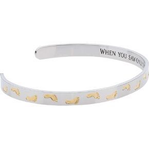 أساور تذكير للنساء بآثار أقدام بلونين في سوار الرمل، مجوهرات وهدايا ملهمة in Kuwait