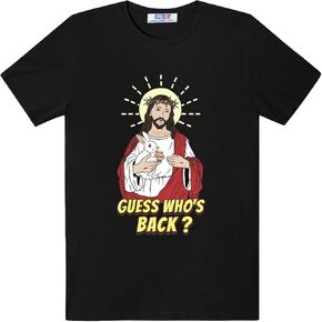 Arvilhill Men's Easter's Day Cotton T-Shirt Novelty Graphic Easter Shirt (S-3XL) in Saudi Arabia