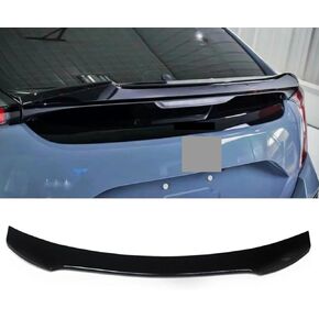 Gloss Black Rear Trunk Spoiler Wing Fits for 2017 2018 2019 2020 2021 Honda Civic Hatchback HighKick Duckbill ABS Tailgate Splitter Deck Lid Wing Lip Body Kits Trim in Saudi Arabia