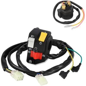 M ماتي المقود و بدال بداية التشغيل التبديل لهوندا TRX400EX 400EX Sportrax 2005 2006 2007 35200-HN1-A41 35850-HM3-000 in Kuwait