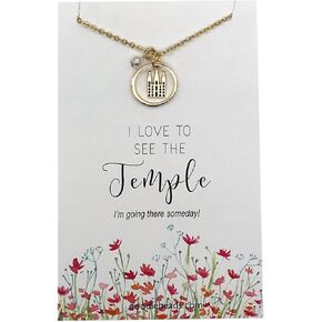 قلادة معبد من خرز دودل باللون الذهبي، مجوهرات المعبد، أحب رؤية المعبد بسلسلة مقاس 16 بوصة - 18 بوصة in Kuwait