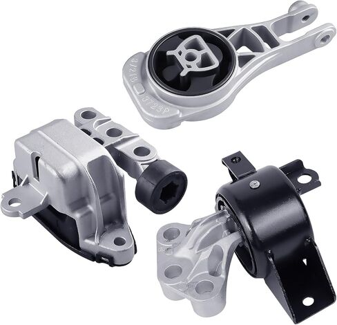 Engine Motor Mounts Set - Compatible with Chevy Sonic 2012 L4 1.4L 1.6L 1.8L Automatic; 2012-2019 L4 1.4L Manual, 2012-2016 L4-1.6L Manual, 2012-2018 L4-1.8L Manual，Replace# A5595 A5596 A5922 in Saudi Arabia