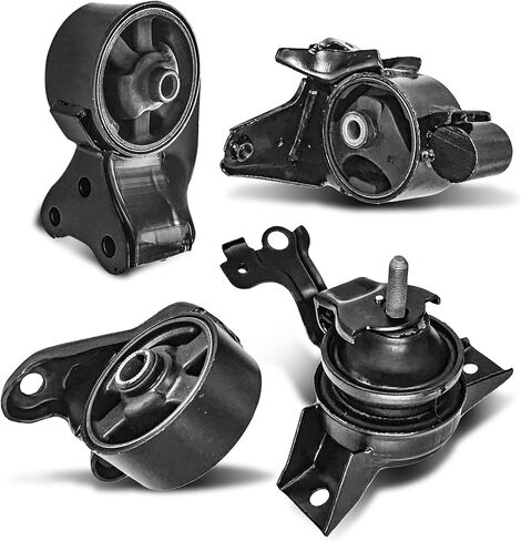 PartsFlow 4PCS Engine Motor and Transmission Mount Kit for Hyundai for Elantra 2001-2006 Tiburon 2003-2006 L4 2.0L DOHC A7101 A7128 A7118 A7116 in Saudi Arabia