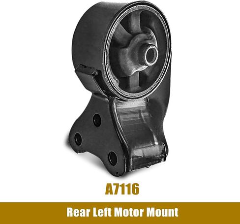PartsFlow 4PCS Engine Motor and Transmission Mount Kit for Hyundai for Elantra 2001-2006 Tiburon 2003-2006 L4 2.0L DOHC A7101 A7128 A7118 A7116 in Saudi Arabia