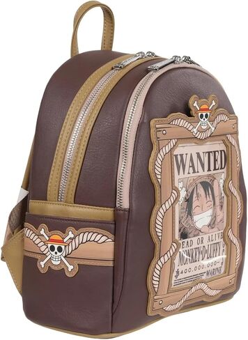 Loungefly One Piece Monkey D. Luffy Wanted Dead or Alive Mini Backpack in Saudi Arabia