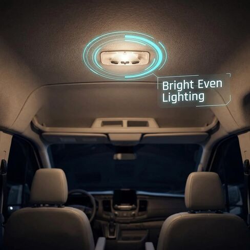 مجموعة مصابيح القبة الداخلية لسيارة Ford Transit Connect 2010-2013 | استبدال OEM 2T1Z13776C in Kuwait