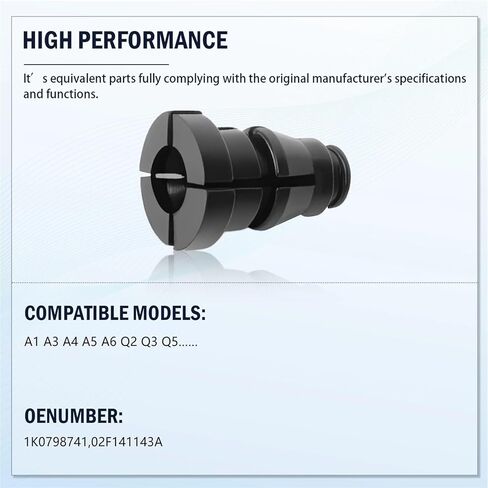 1K0798741 حشية خرطوم أنبوب القابض متوافقة مع A1 A3 A4 A5 A6 Q2 Q3 Q5، متوافقة مع VW Beetle Caddy Golf Polo Passat Jetta Tiguan in Kuwait