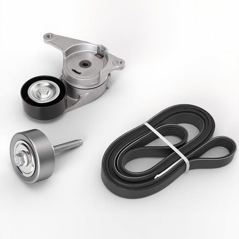 89374 Drive Belt Tensioner Component Kit Fit for Toyota Camry Avalon Sienna 2013-2016, Fit for Highlander Venza 2009-2015, Fit for Lexus Es350 2013-2016, Fit for Rx350 2010-2015, 3.5L V6 in Saudi Arabia