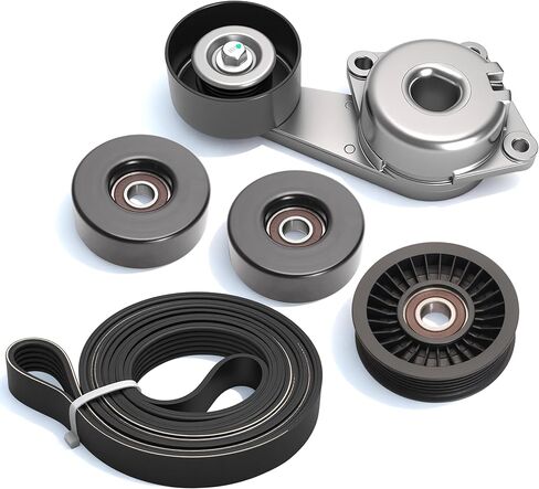 89374 Drive Belt Tensioner Component Kit Fit for Toyota Camry Avalon Sienna 2013-2016, Fit for Highlander Venza 2009-2015, Fit for Lexus Es350 2013-2016, Fit for Rx350 2010-2015, 3.5L V6 in Saudi Arabia
