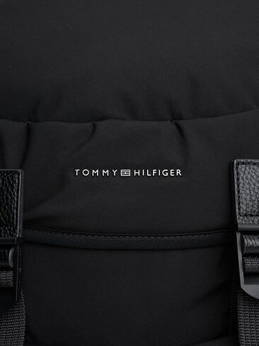 Tommy Hilfiger Mens Travel Flap Backpack,BLACK One Size in Saudi Arabia