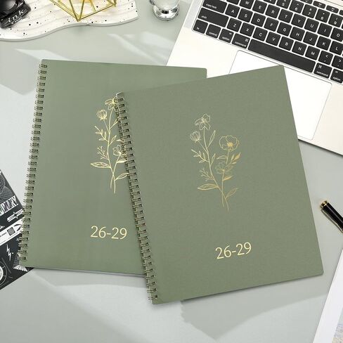 مخطط/تقويم شهري 2026-2029 - مخطط شهري لمدة 3 سنوات 2026-2029، يوليو 2026 - يونيو 2029، 9 × 11 بوصة، مخطط تقويم مزود بعلامات تبويب، جيب داخلي، العطلات، صفحات الملاحظات in Kuwait