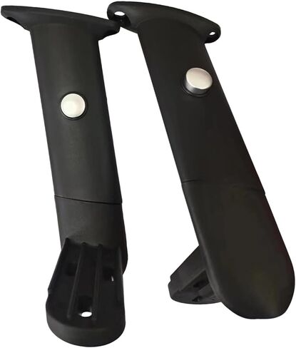 2X Adjustable Chair Armrests Easy Installation Parts Office in Kuwait