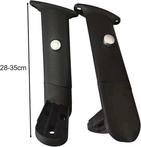 2X Adjustable Chair Armrests Easy Installation Parts Office in Kuwait