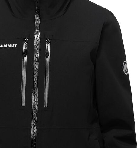 سترة بغطاء للرأس من Mammut Stoney HS Thermo - للنساء، أسود، M in Kuwait