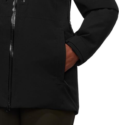 سترة بغطاء للرأس من Mammut Stoney HS Thermo - للنساء، أسود، M in Kuwait
