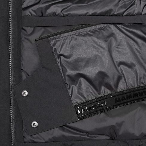 سترة بغطاء للرأس من Mammut Stoney HS Thermo - للنساء، أسود، M in Kuwait