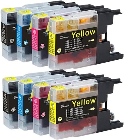Compatible with LC1220 LC1240 Ink Cartridge Universal Fit for MFC-J430W J5910DW MFC-J625DW J6510DW MFC-J6710DW J825DW DCP-J725DW J925DW Printer Models Aftermarket Replacement(3Set) in Saudi Arabia